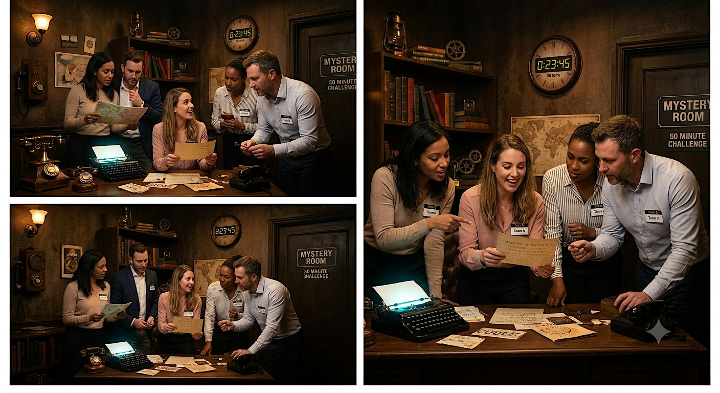 Team Outing at an Escape Room