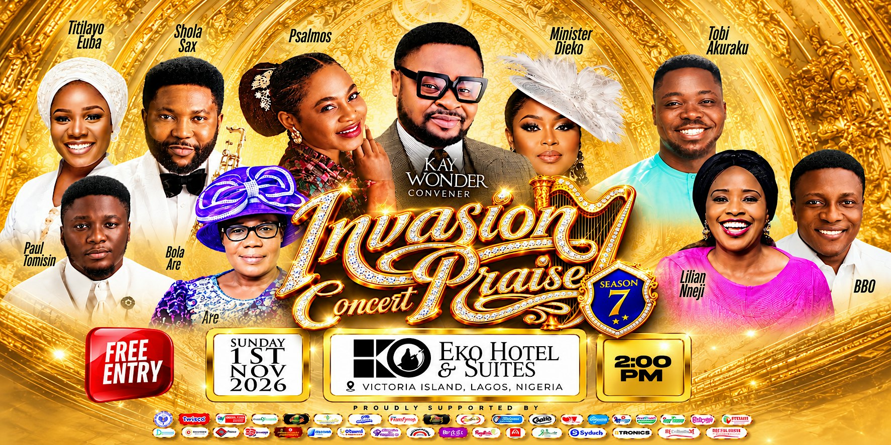 INVASION PRAISE CONCERT