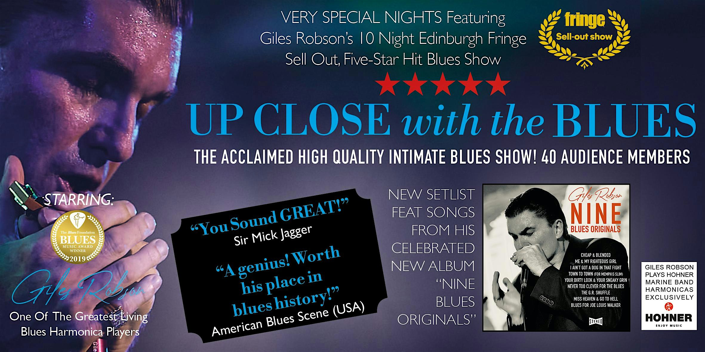 Up Close With The Blues  At The Archangel, Frome