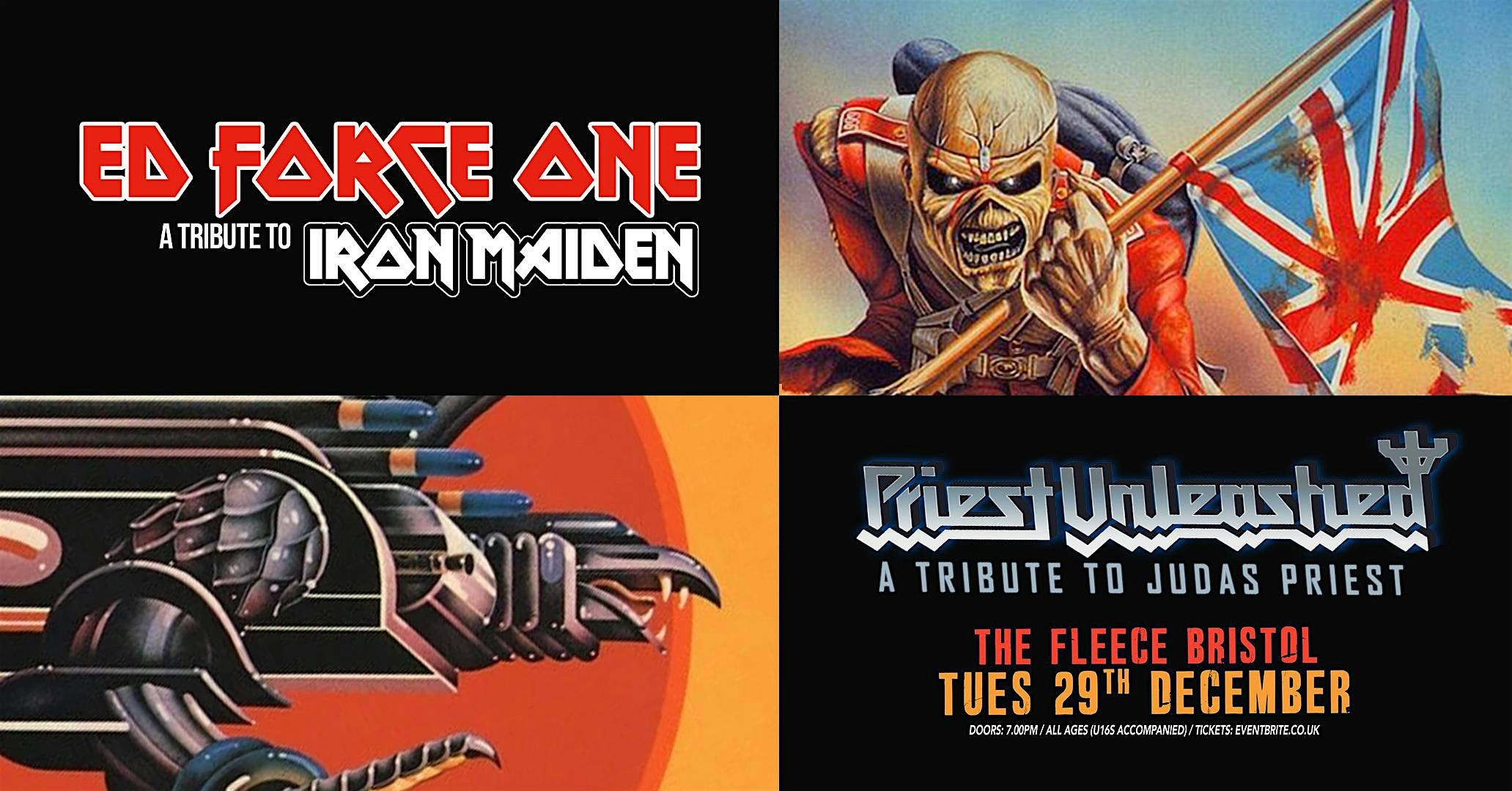 Ed Force One (Iron Maiden) + Priest Unleashed (Judas Priest)