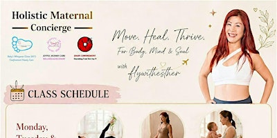 Mum & Maternal Wellness Classes | Holistic Maternal Concierge