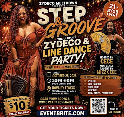 Zydeco Meltdown Presents: STEP & GROOVE
