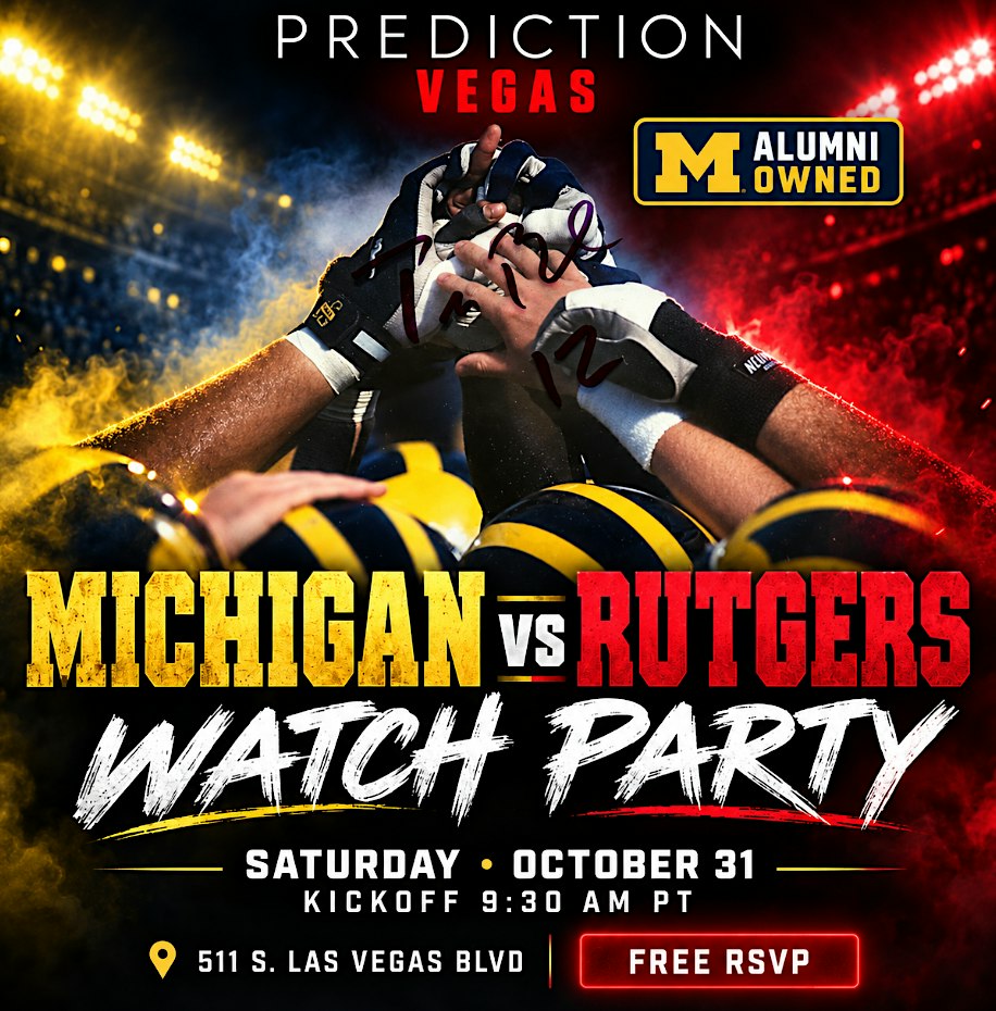 Michigan vs Rutgers Viewing Party