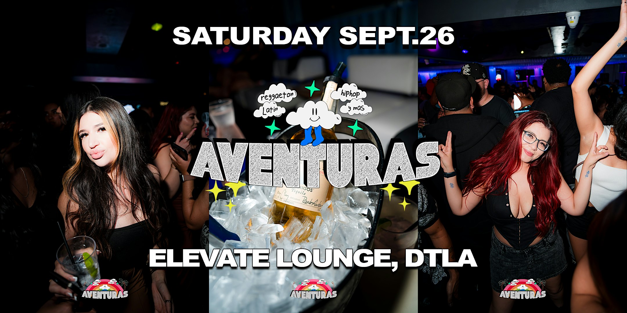 AVENTURAS REGGAETON PARTY @ ELEVATE LOUNGE DTLA