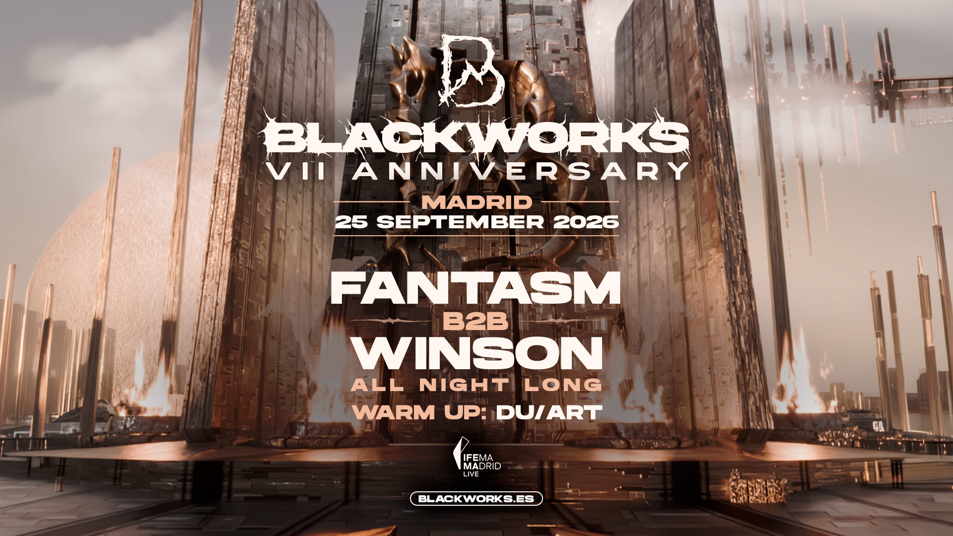 BlackWorks VII Anniversary Madrid