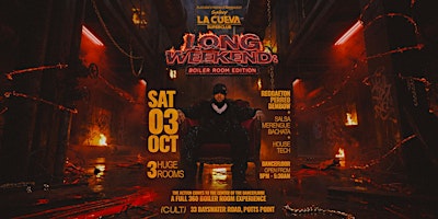 La Cueva Superclub Saturdays | SAT 03 OCT | BOILER ROOM EDITION