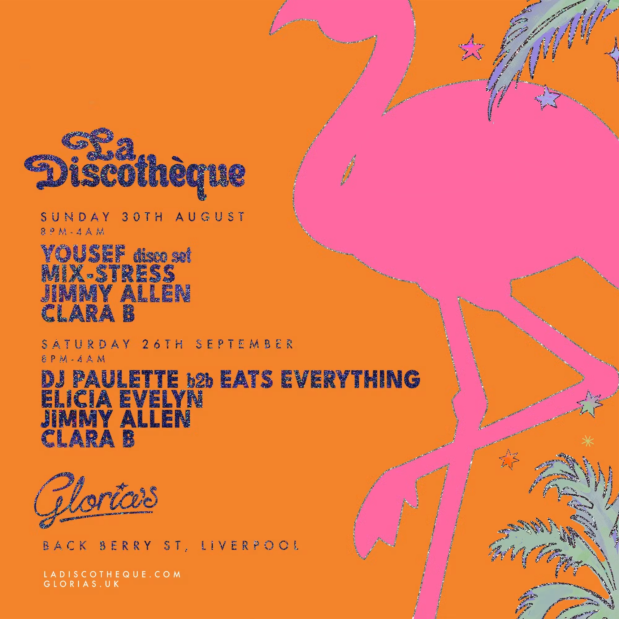 La Discotheque x Gloria's