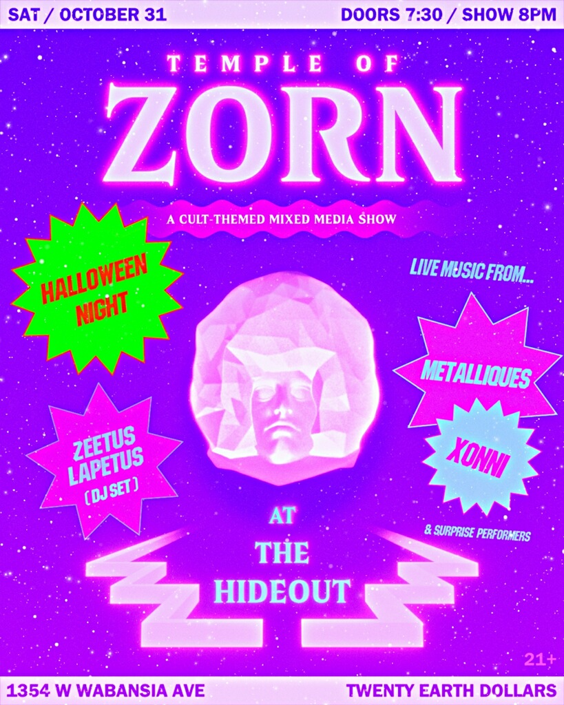 Temple of Zorn: (A Cult-Themed Multimedia Event)