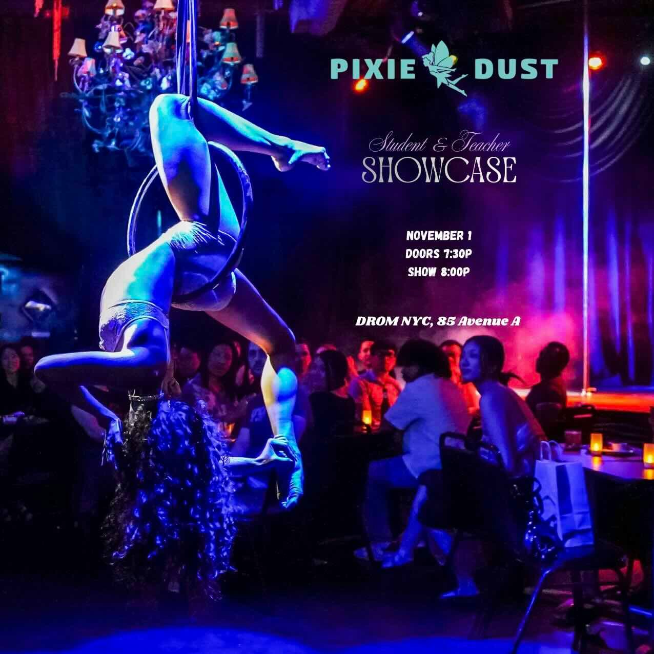 Pixie Dust Pole & Aerial Student-Teacher Showcase
