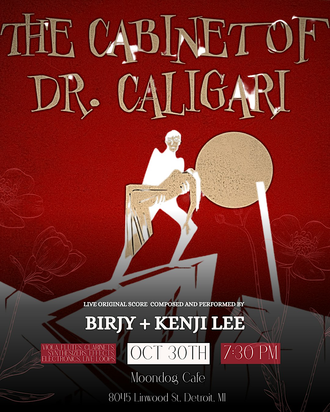The Cabinet of Dr. Caligari Live Score Screening