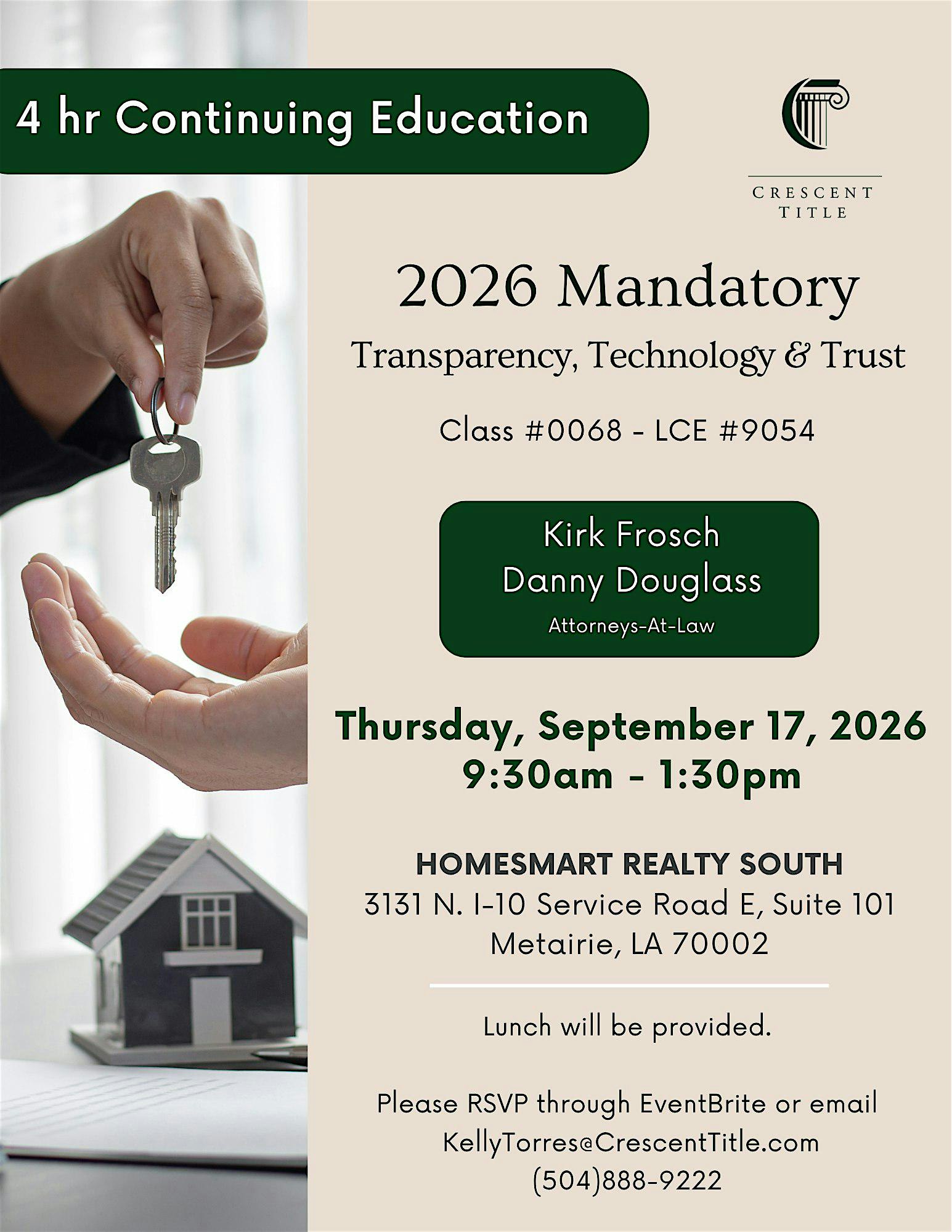 4 hr CE: 2026 Mandatory at HomeSmart