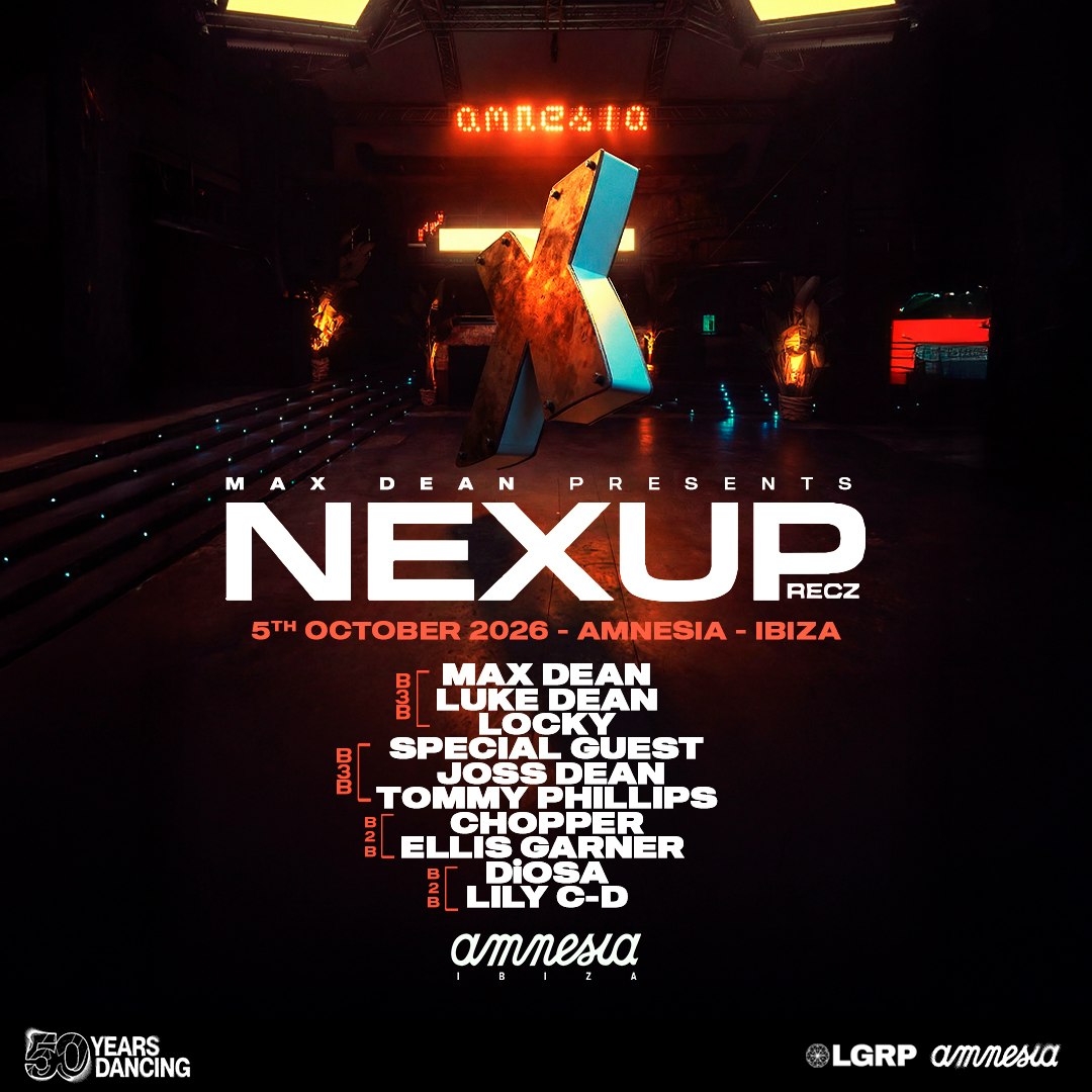 Max Dean presents NEXUP Ibiza