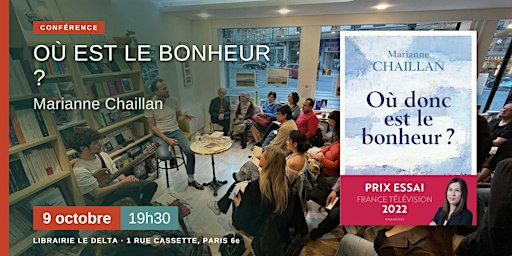 Où est le bonheur ? – Conférence avec Marianne Chaillan