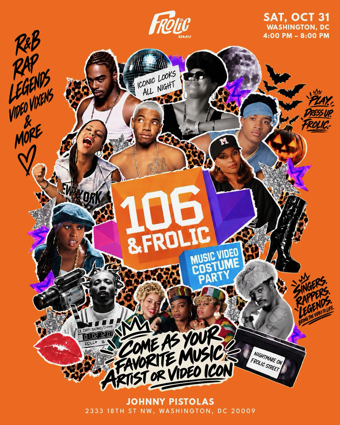 106 & FROLIC!
MUSIC VIDEO COSTUME DAY PARTY