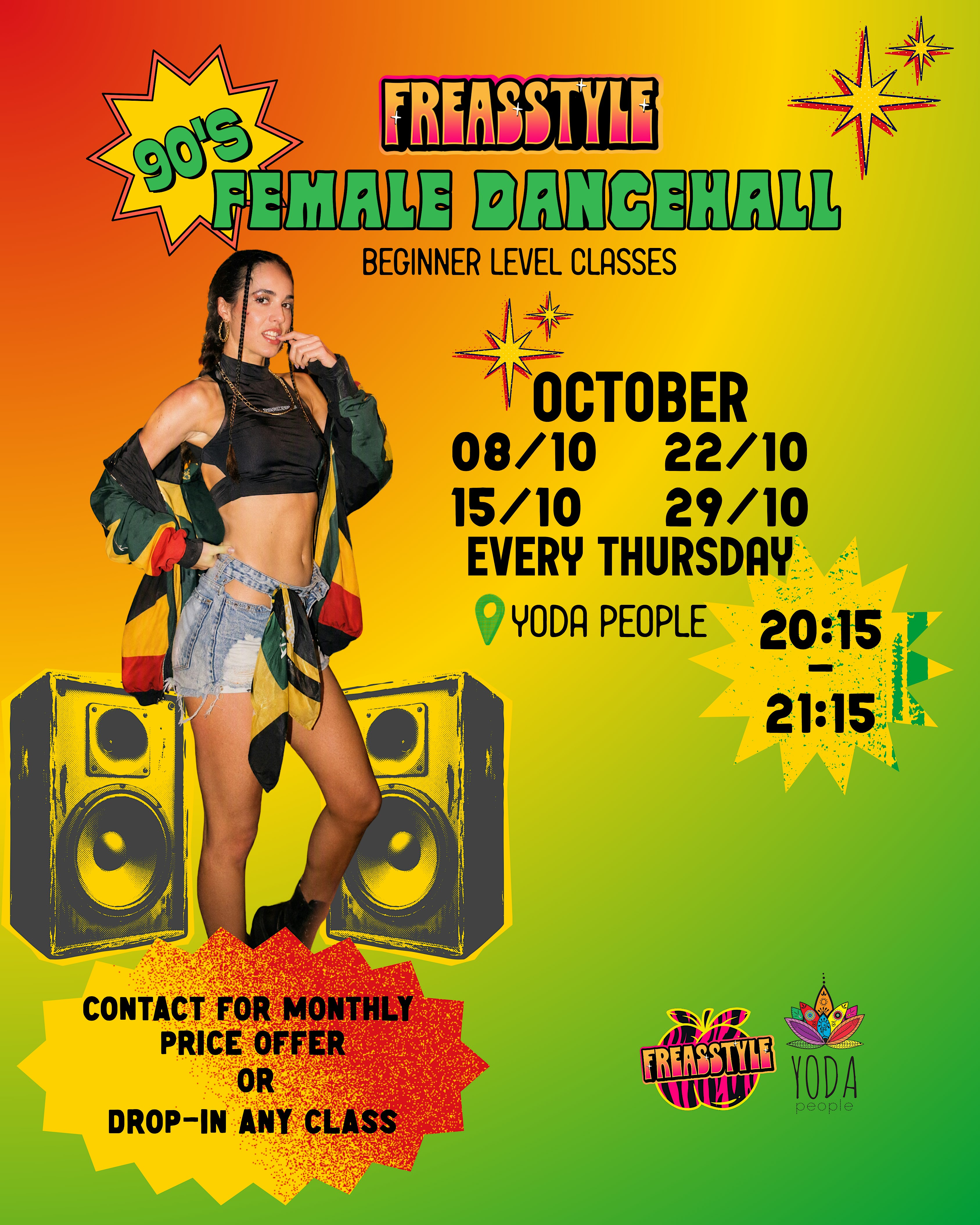 90s Female Dancehall - Beginner Classes in Istanbul