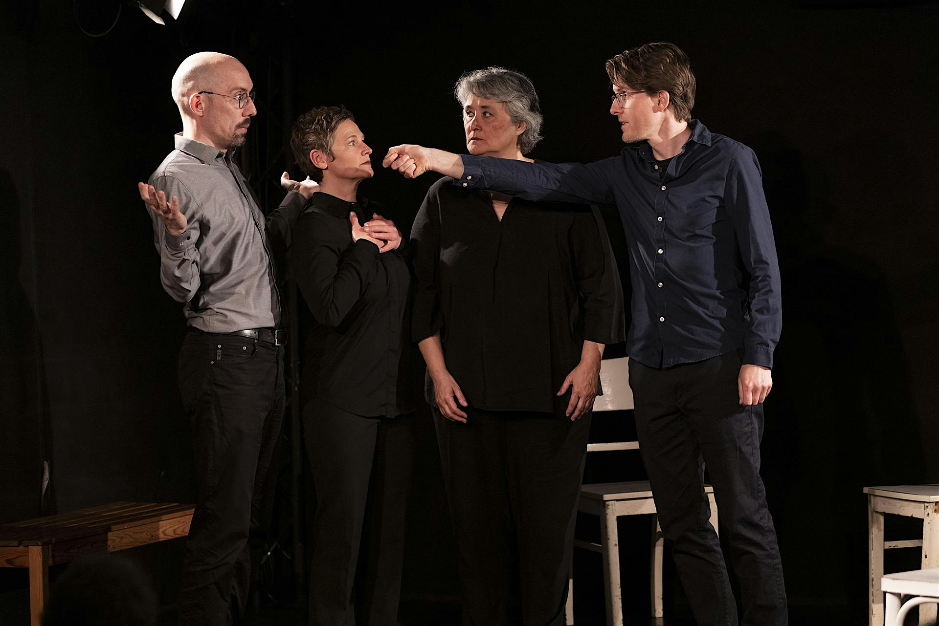 "Durch die Wand" vom Theater ohne Probe