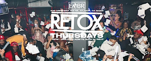 EMBR THURSDAYS | OPEN BAR + FREE BIRTHDAY SECTIONS