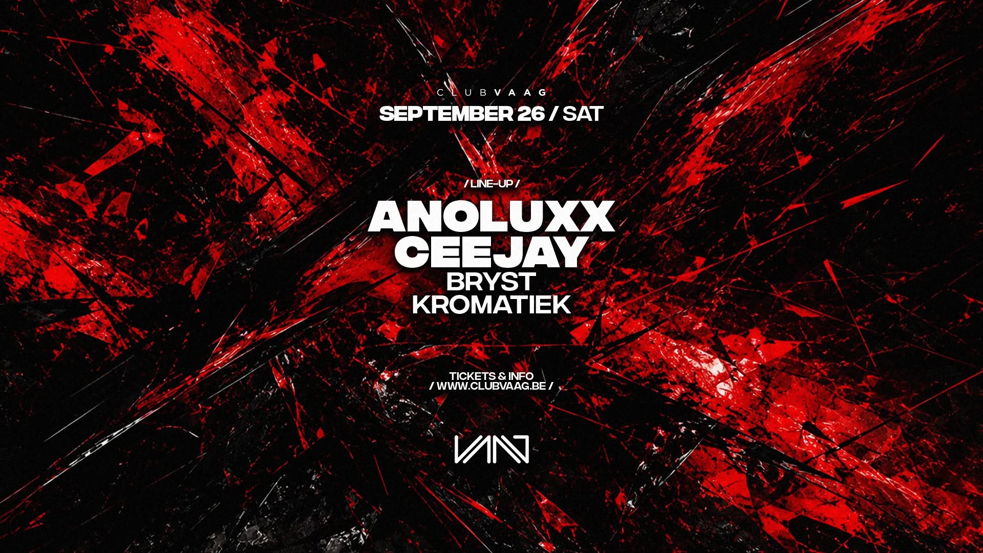 Club Vaag invites ANOLUXX & CeeJay