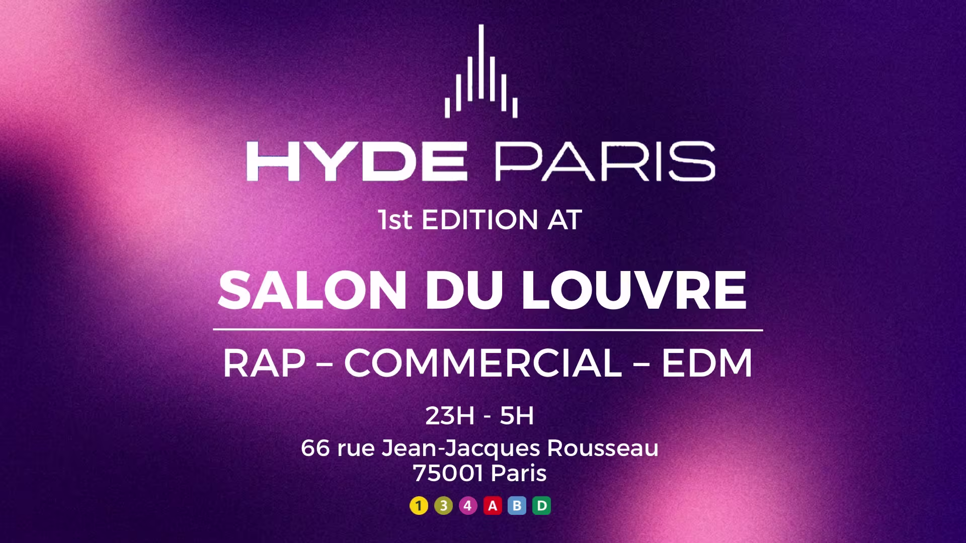 Hyde Paris | S3 - The Come Back At @Salondulouvre | 19/09
