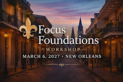 FOUNDATIONS WORKSHOP - New Orleans 2027