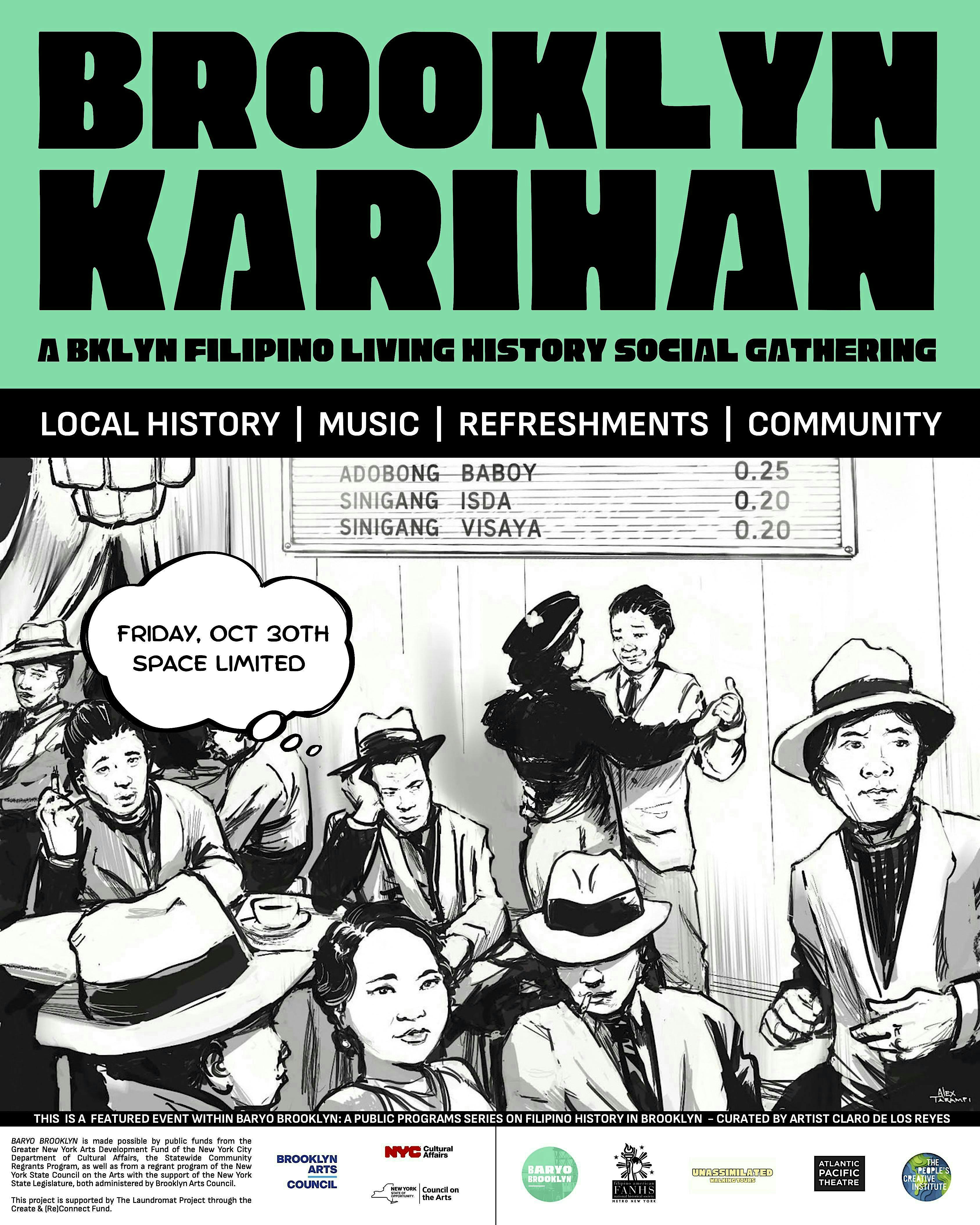 BROOKLYN KARIHAN: A Bklyn Filipino Living Social Gathering