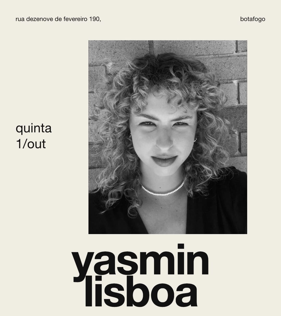 Frisson Recebe: Yasmin Lisboa