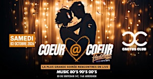 Soirée 30+ | FLASHDANCE > Grande Soirée Rencontres en Live