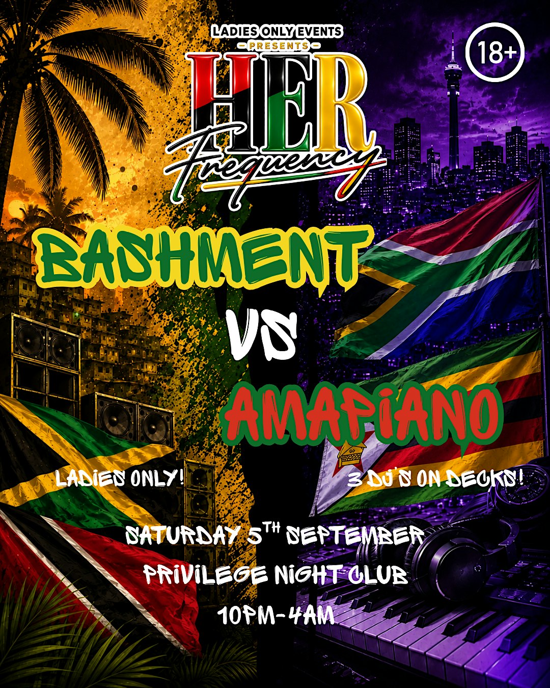 HER FREQUENCY: BASHMENT VS AMAPIANO