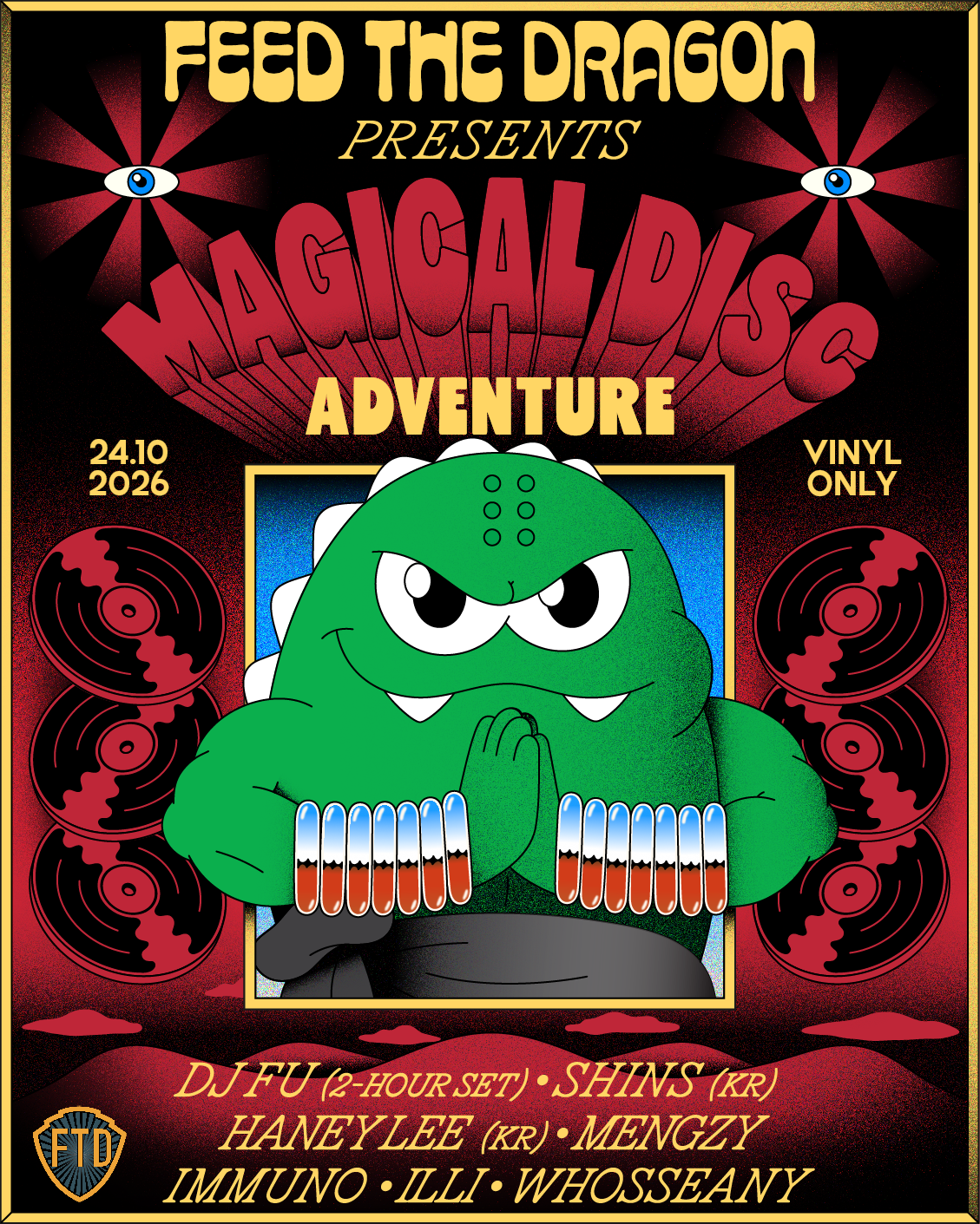 100% Vinyl UKG, Jungle, D&B, 140, Dubstep - Magical Disc Adventure