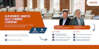 AI in Business: Smarter Sales. Stronger Leadership.