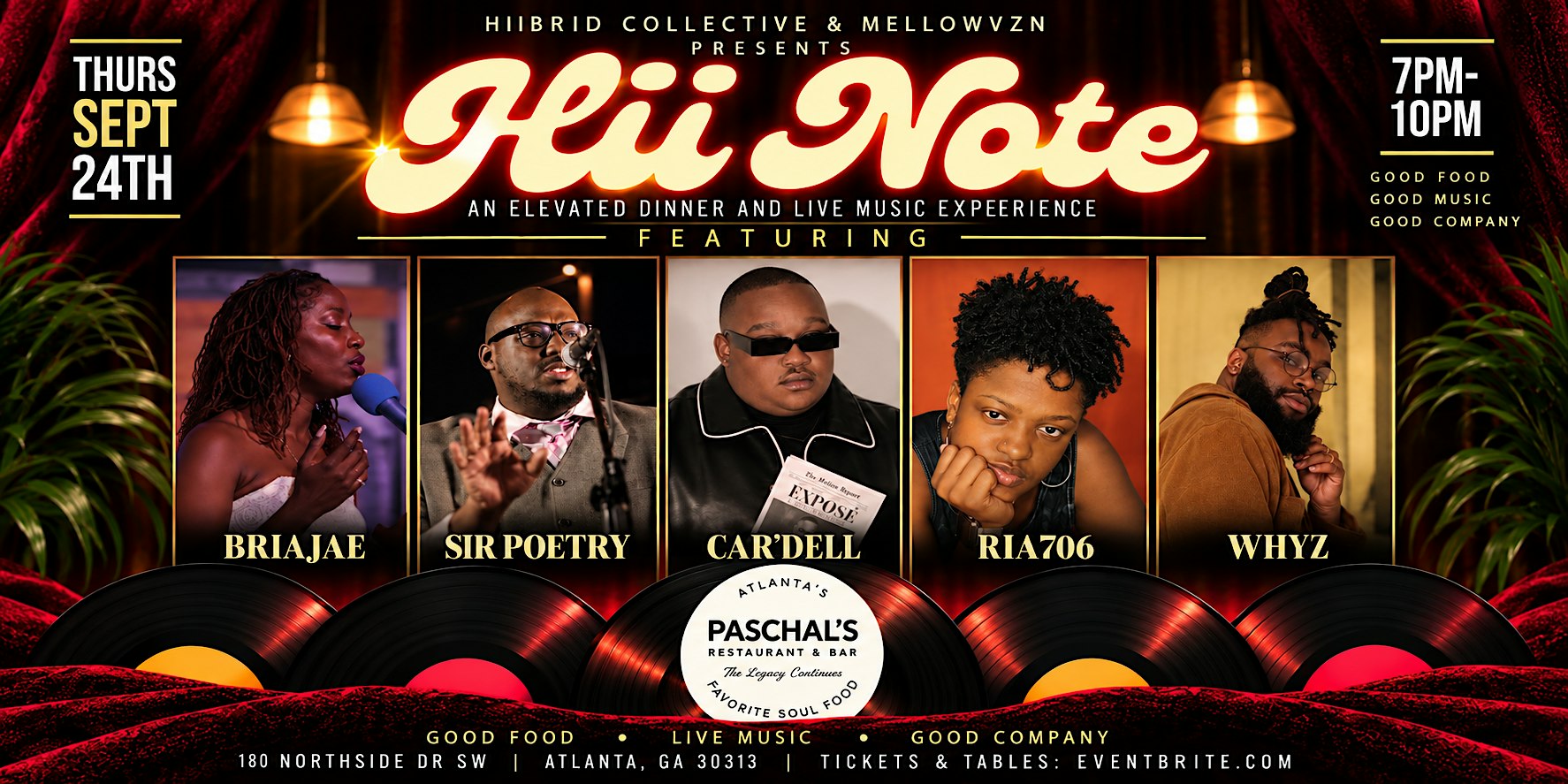Hii Note: An Elevated Dinner & Live Music Experience