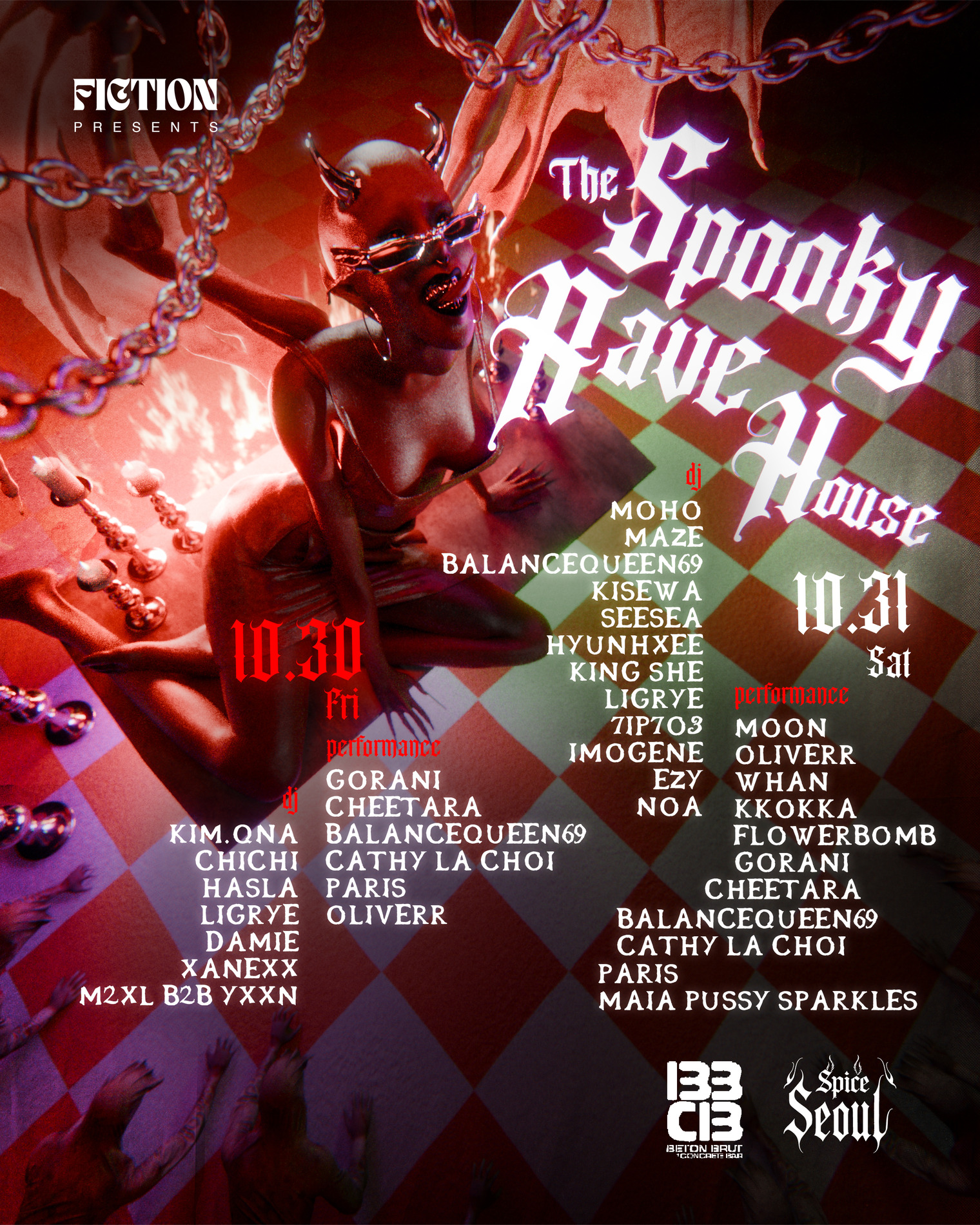 Fiction Halloween: The Spooky Rave House