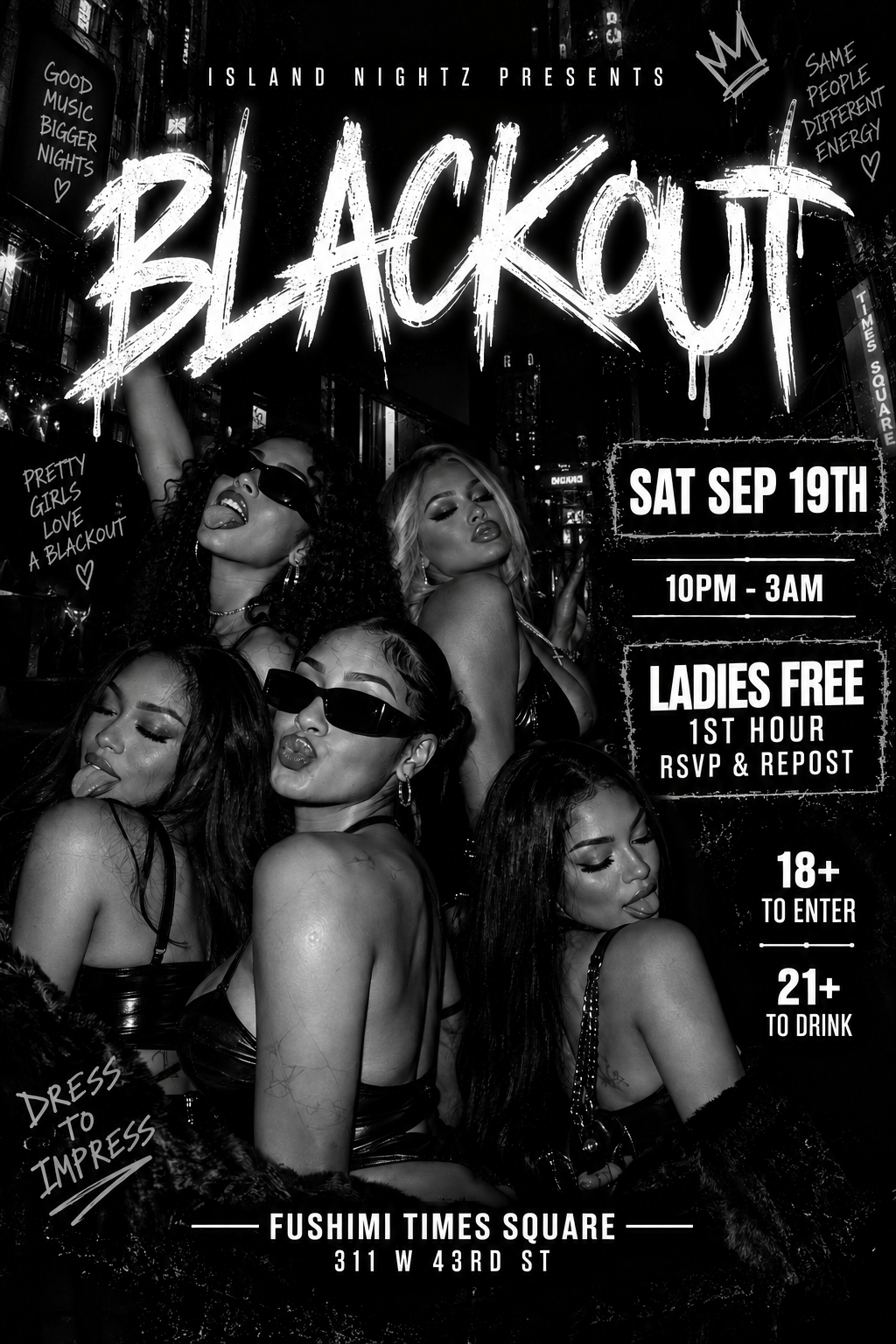 Blackout @ Fushimi Times Square (18+)