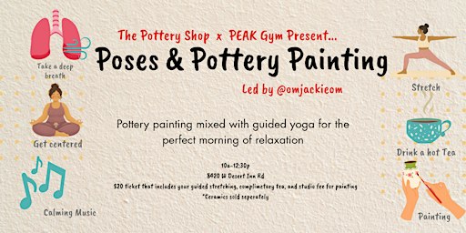 Poses and Pottery Painting