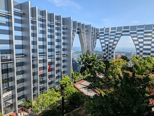 Guided walk at 1-Arden Sky Garden, 51st floor, CapitaSpring