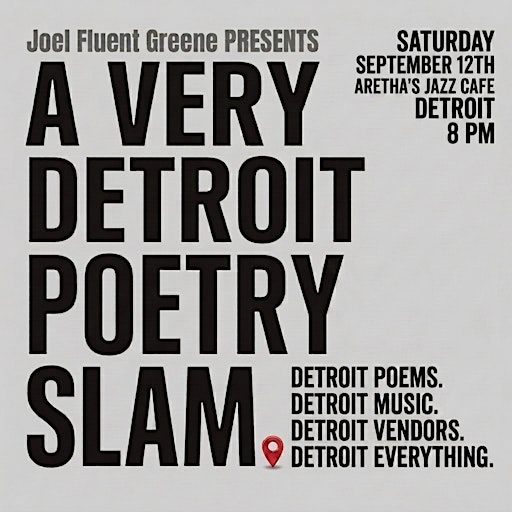 A VERY DETROIT POETRY SLAM.