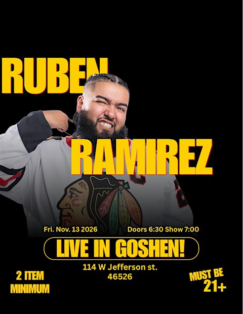 Comedian Ruben Ramirez