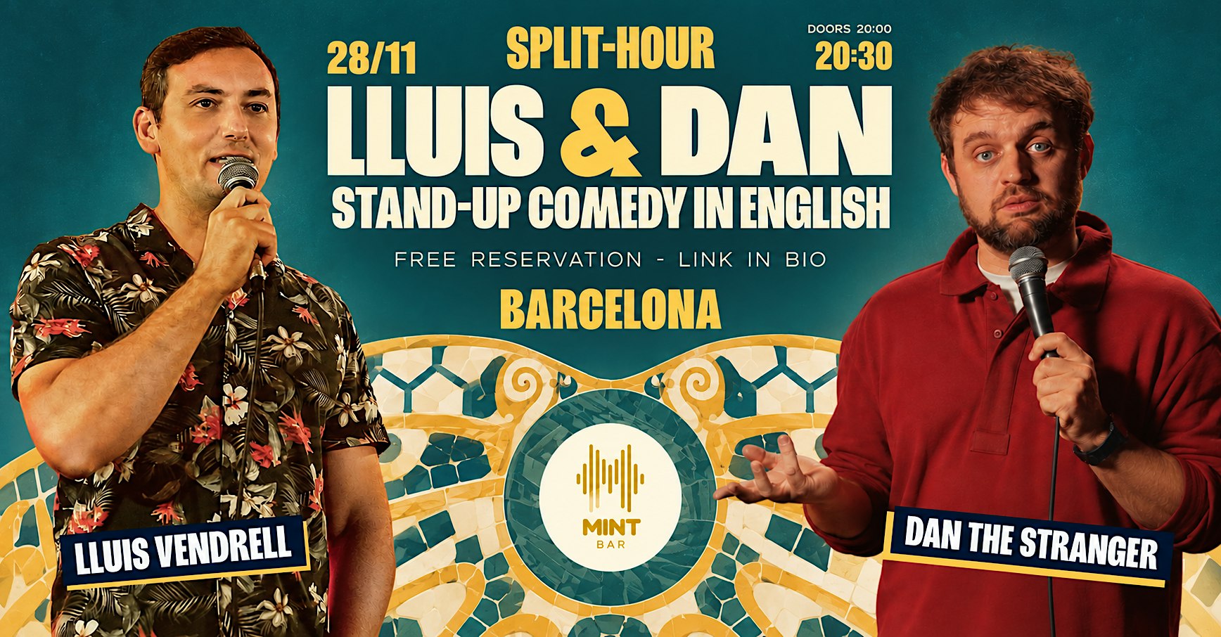 DAN & LLUIS • Stand-up Comedy in English