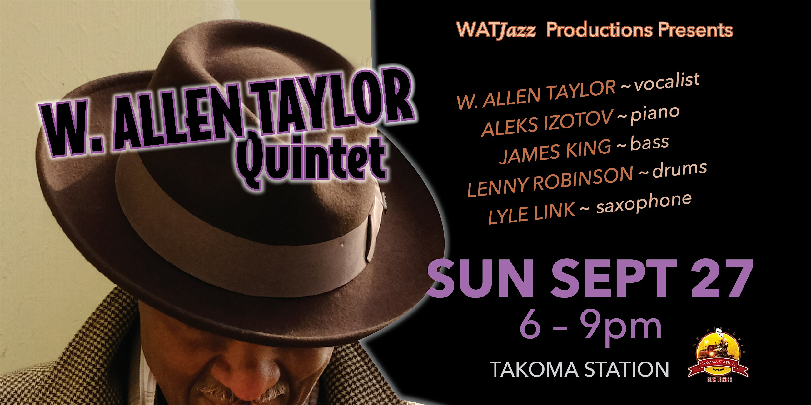 WATJazz presents the W. Allen Taylor Quintet