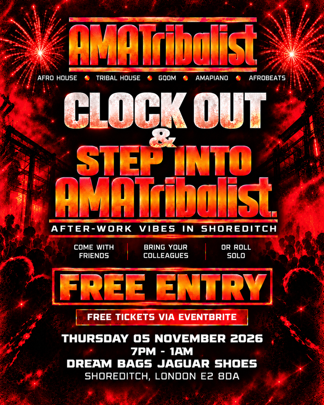 AMATribalist - Afro & Tribal House - Bonfire Night