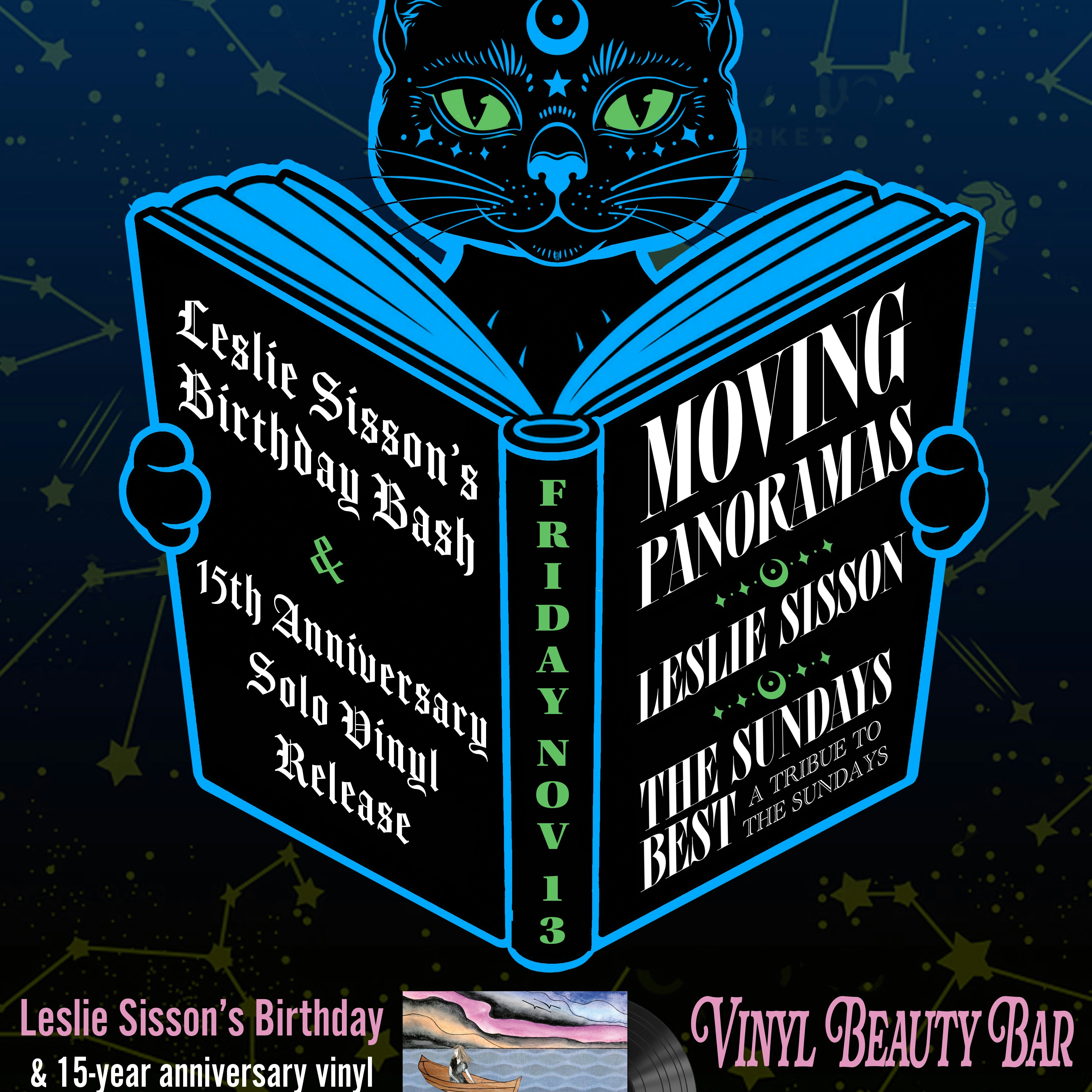Leslie Sisson's Birthday Bash! Vinyl Release!
