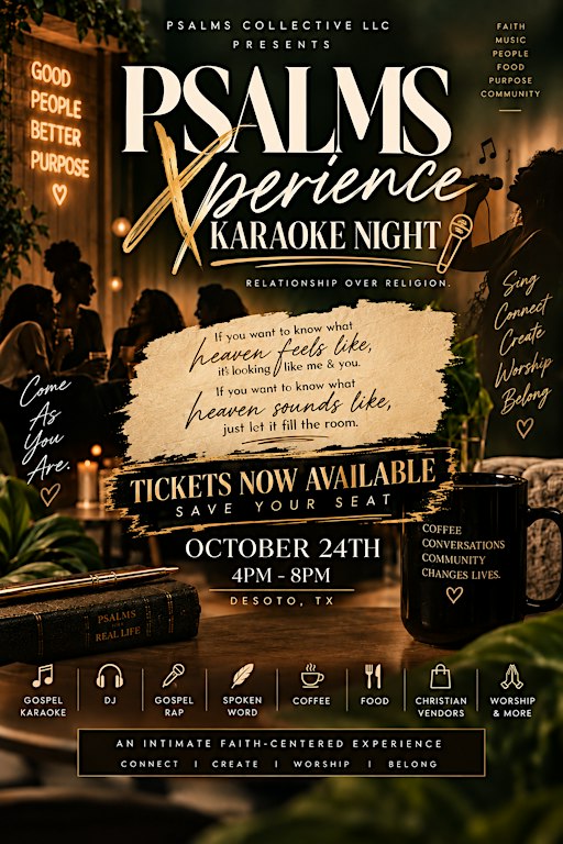 Psalms Xperience presents Gospel Karaoke Night