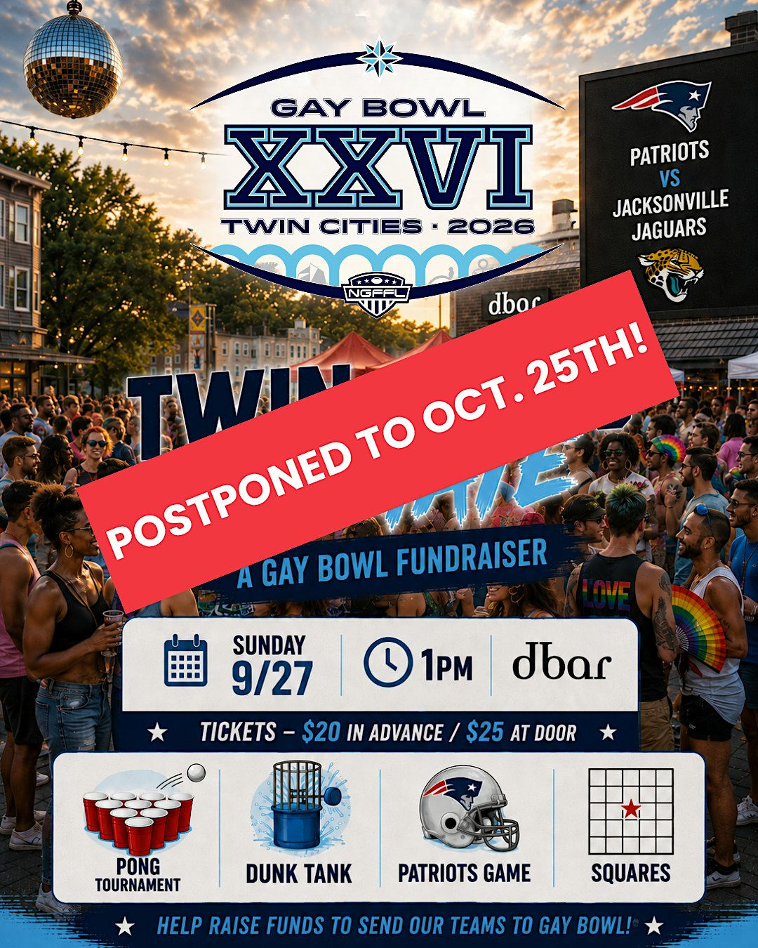 Twin Cities Tailgate Hosted by FLAG Flag Football