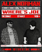 ALEX NORMAN & WHERE'S JOE | DJ NIGHT