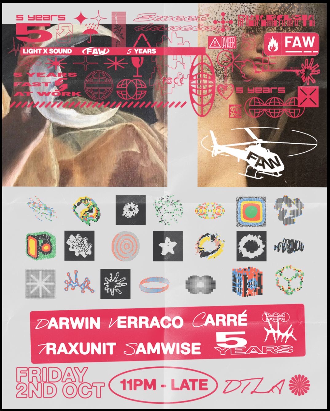 Fast At Work 5-Year Anniversary: Darwin, Verraco, Carré, Trax Unit, Samwise 