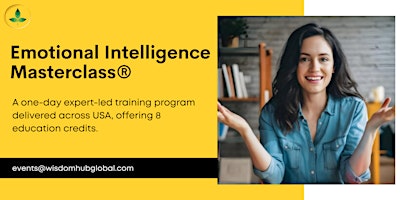 Emotional Intelligence®1Day Masterclass in Minneapolis, MN | Wisdom Hub