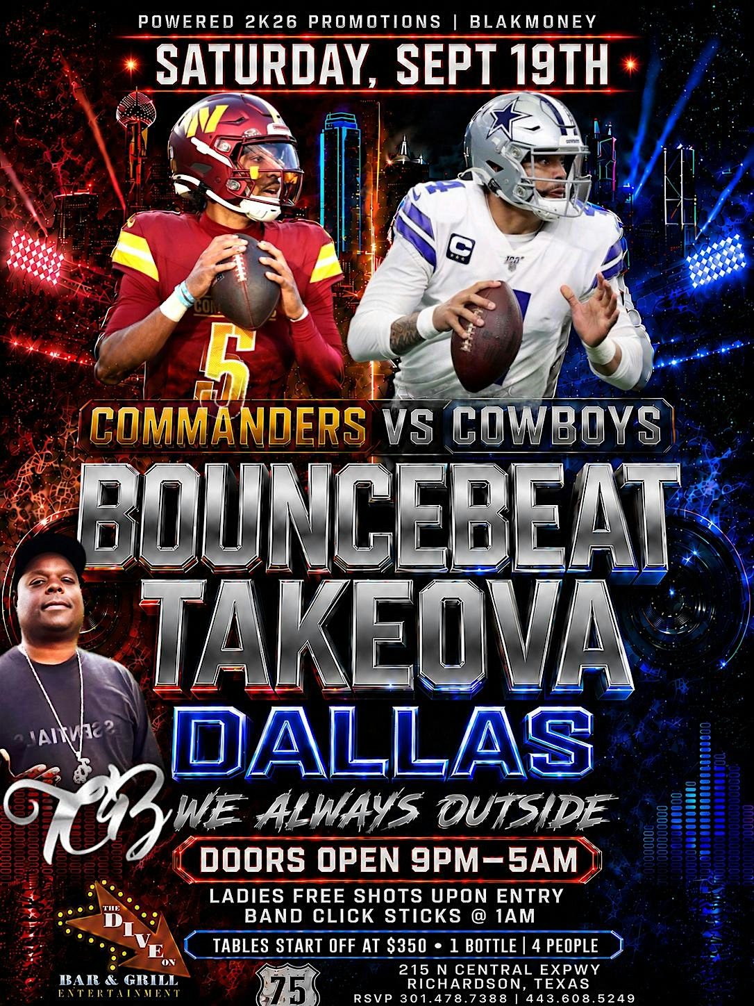 TCB LIVE IN DALLAS TEXAS