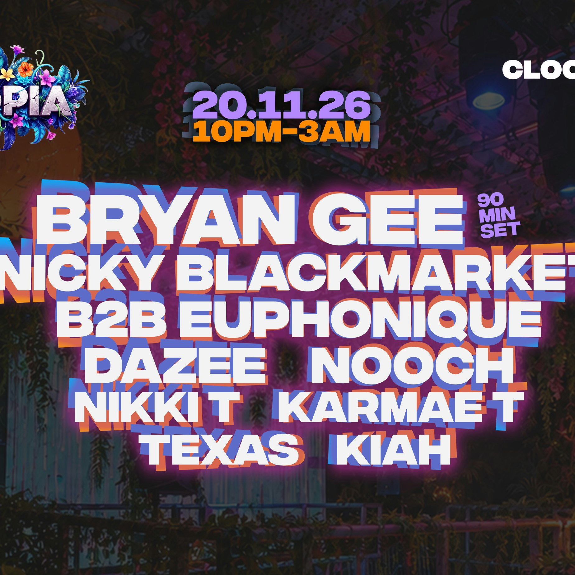 Euphtopia: Bryan Gee, Nicky Blackmarket B2B Euphonique & More