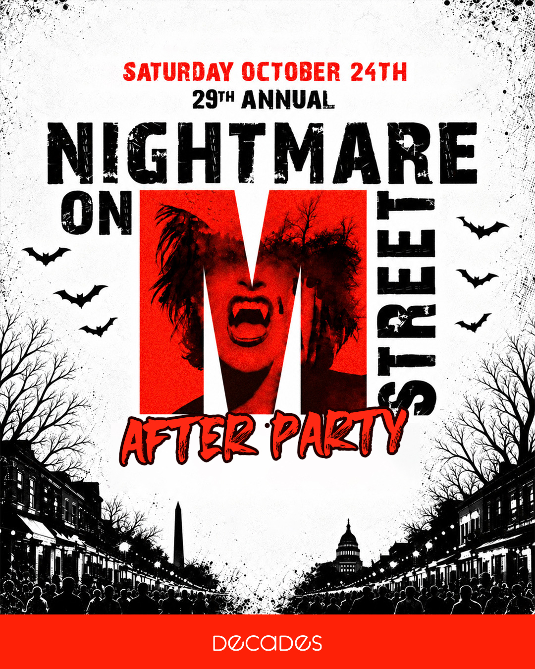 Nightmare on M Street Bar Crawl After Party