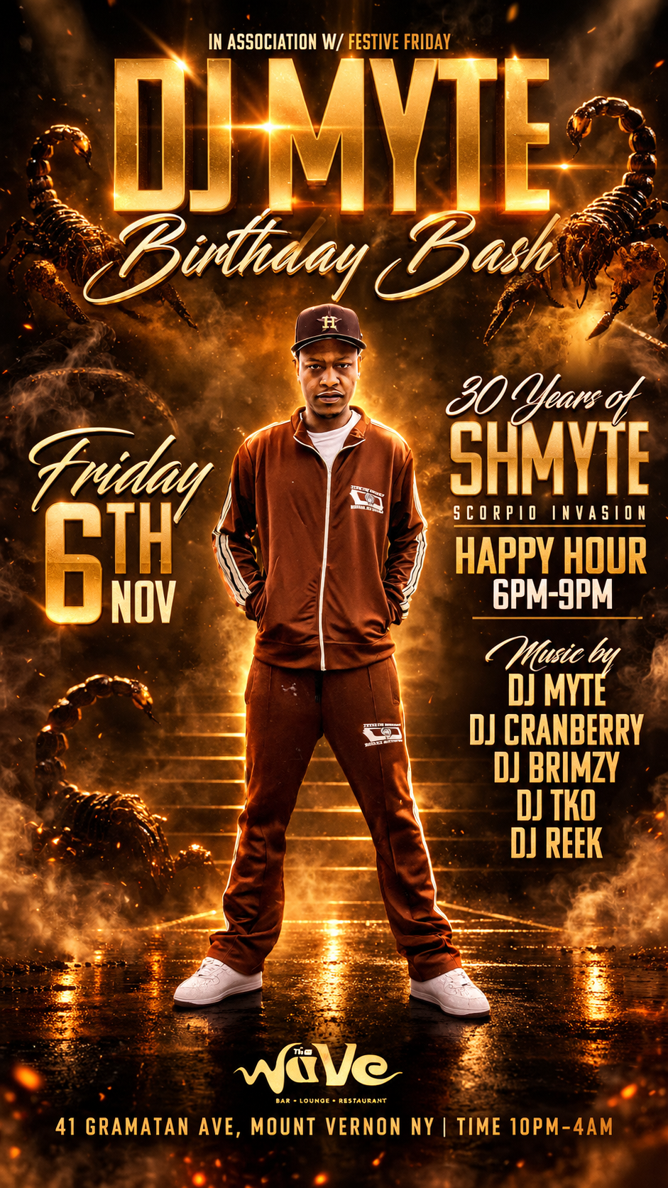 DJ  MYTE  30th BIRTHDAY PARTY